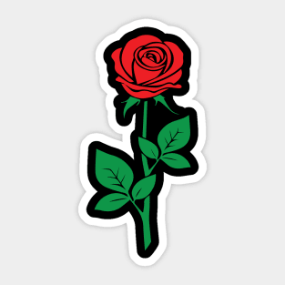 Simple Rose Sticker